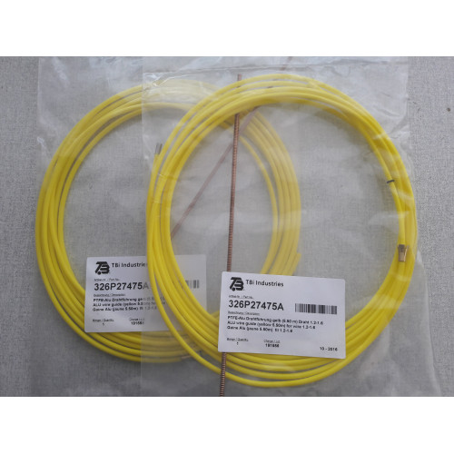 326P27475А Канал тефлоновый ALU d 1.2-1.6мм длина 5,4м 