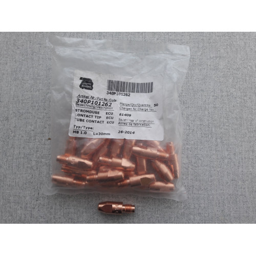 340P101262 Наконечник М8x30мм, 1,0мм