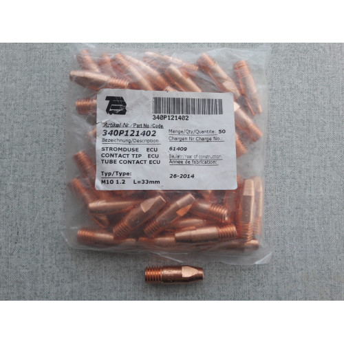 340P121402 Наконечник М10x33, 1,2мм