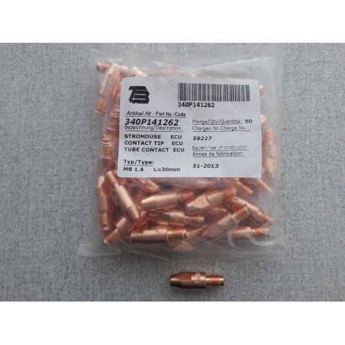 340P141262 Наконечник М8x30мм, 1,4мм