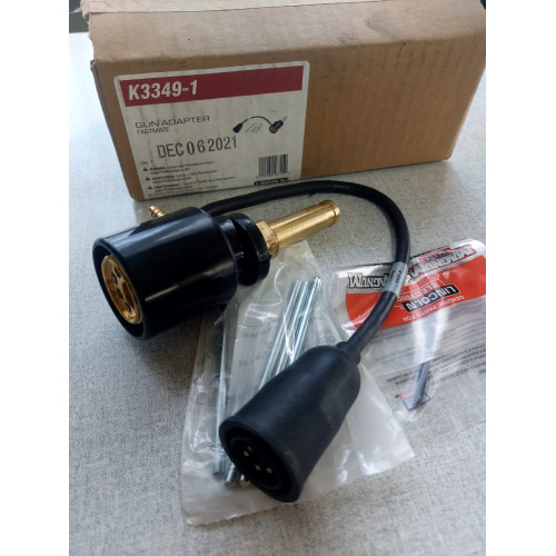 K3349-1 Адаптер для сварочной горелки с евроразъемом K3349-1 Адаптер для сварочной горелки с евроразъемом