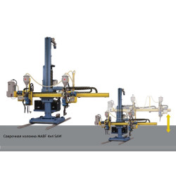 Манипулятор с двумя сварочными головками
