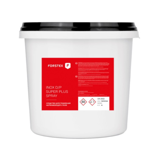 Травильный спрей INOX D/P SUPER PLUS SPRAY ведро 10кг Травильный спрей INOX D/P SUPER PLUS SPRAY ведро 10кг