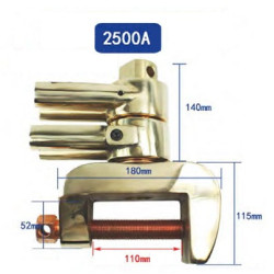 YQ0000190 Клемма заземления с вращающимся контактом 2500А