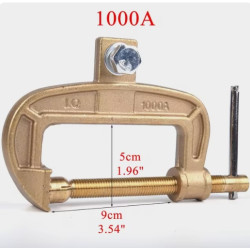 Зажим заземления 1000А под болт М10 Зажим заземления 1000А под болт М10