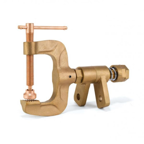 Зажим заземления струбцина с вращающимся контактом 800A/1000А Зажим заземления струбцина с вращающимся контактом 800A/1000А